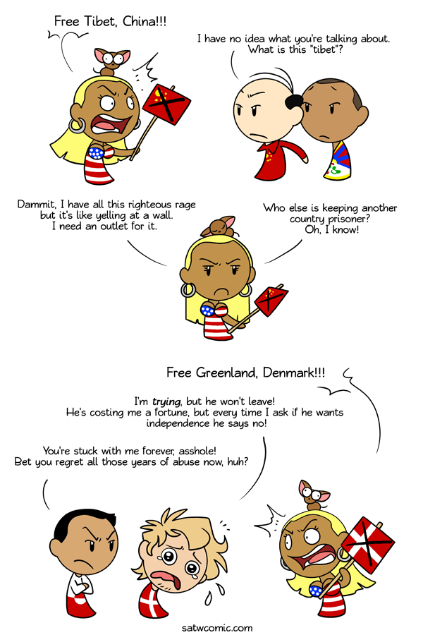 Free Greenland SatWcomic.com
