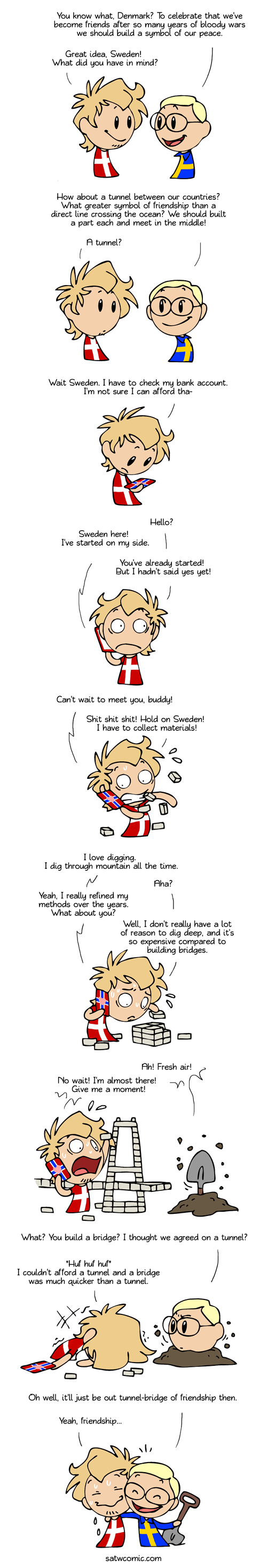 Friendship Bracelet SatWcomic.com