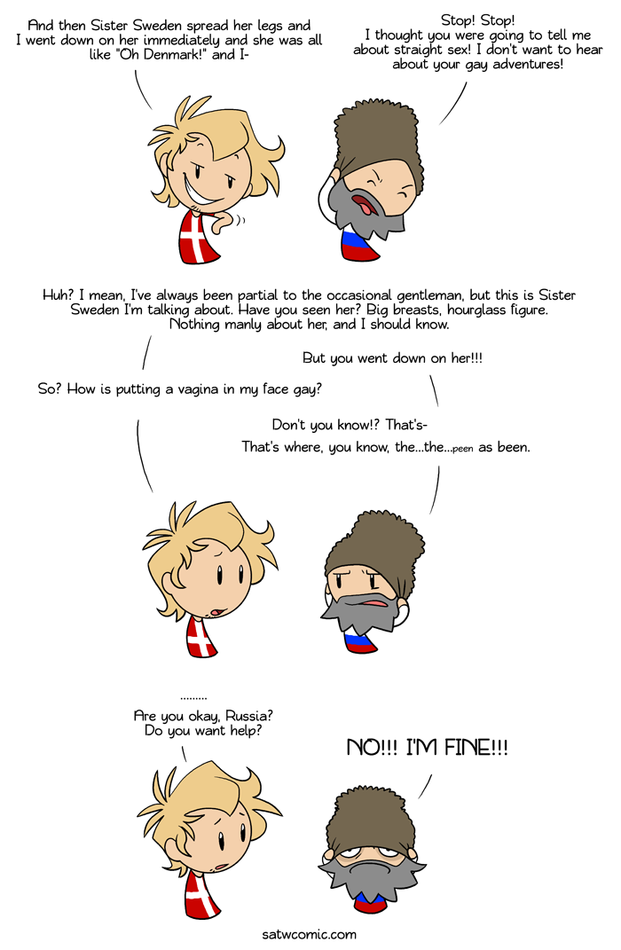 Gay best friend SatWcomic.com