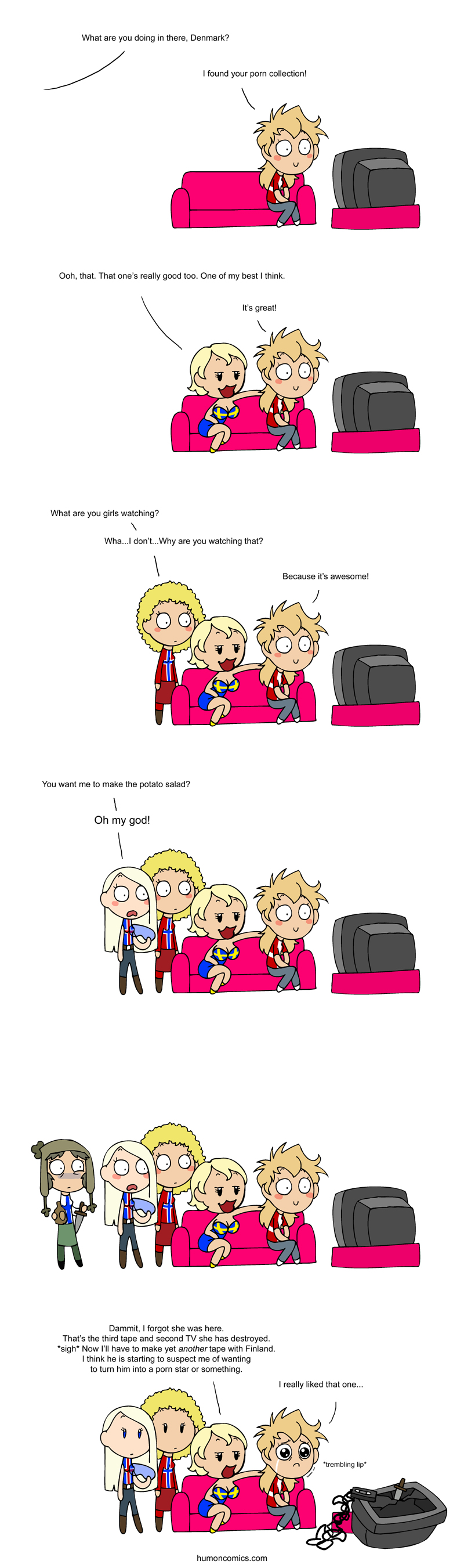 Girl's Night SatWcomic.com
