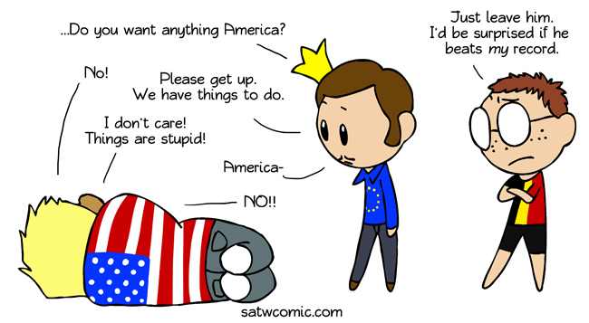 Government Down SatWcomic.com