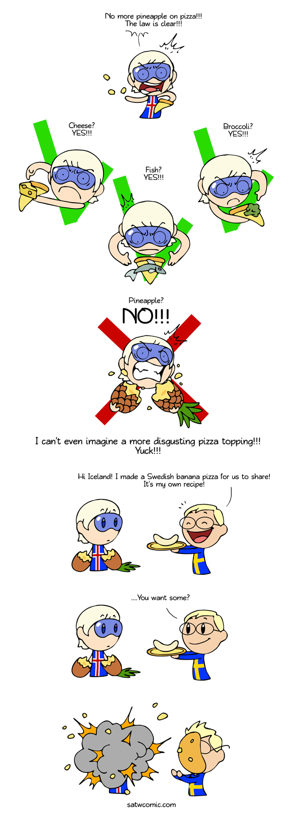 How to break Iceland's spirit SatWcomic.com