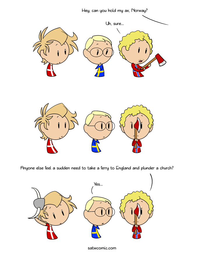 It's genetic SatWcomic.com