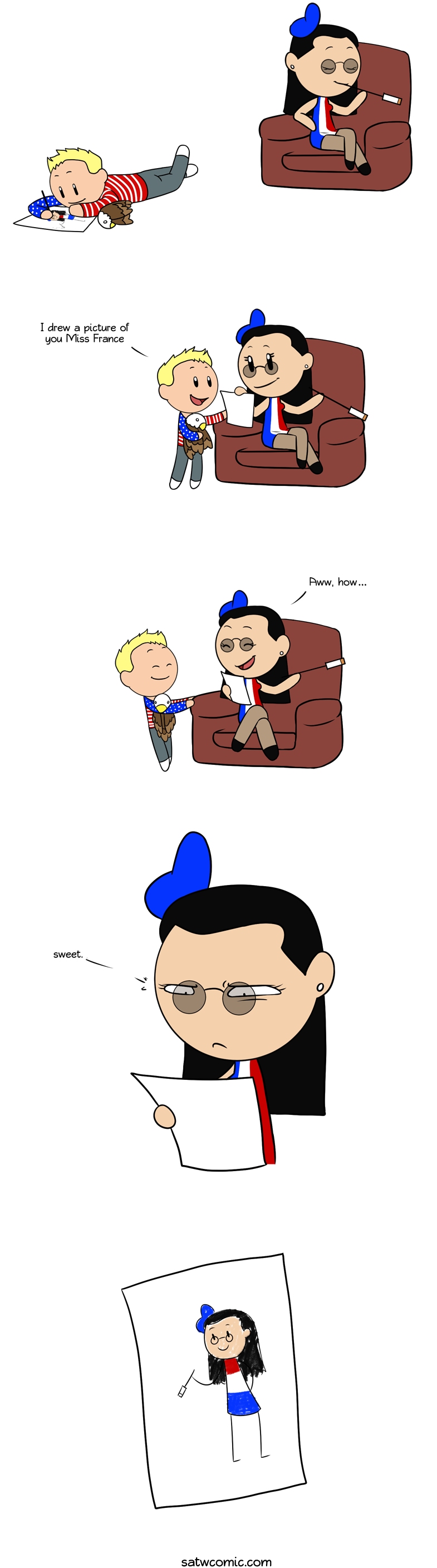 It's the Little things SatWcomic.com