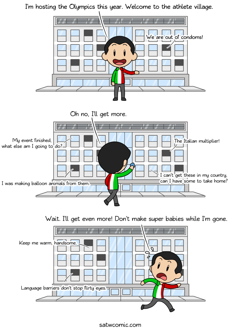 Italian multiplier SatWcomic.com
