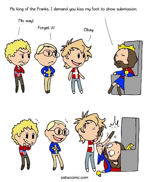 Kiss it better SatWcomic.com