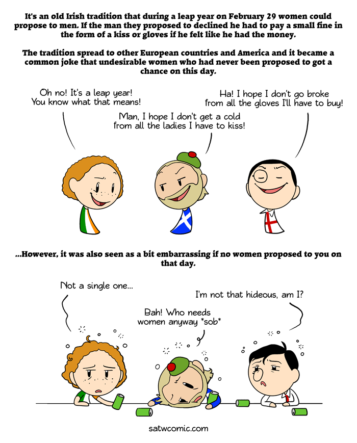 Leap Year SatWcomic.com