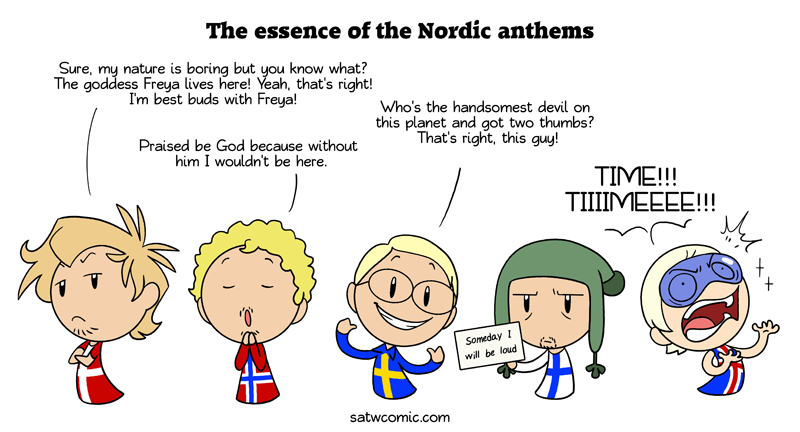 Let me sing you the song of my people SatWcomic.com