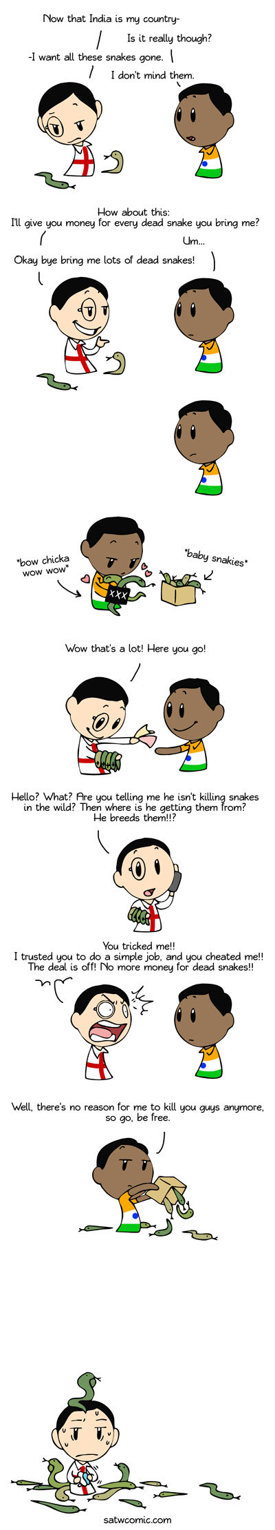 Love Snake SatWcomic.com