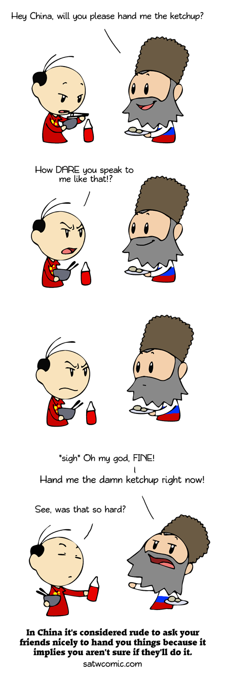 Manners are important SatWcomic.com