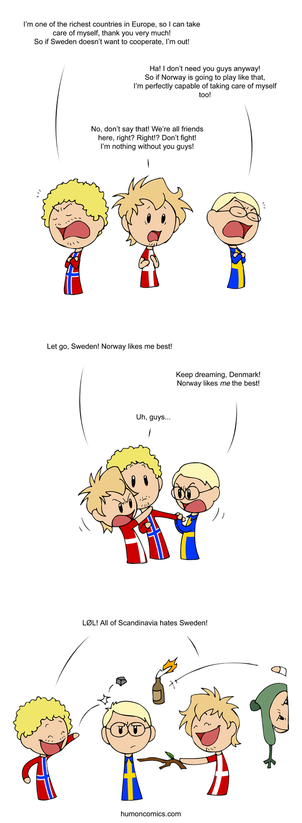 Mixed Feelings SatWcomic.com