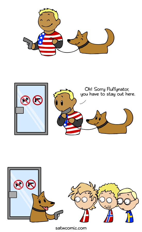 No pets allowed SatWcomic.com