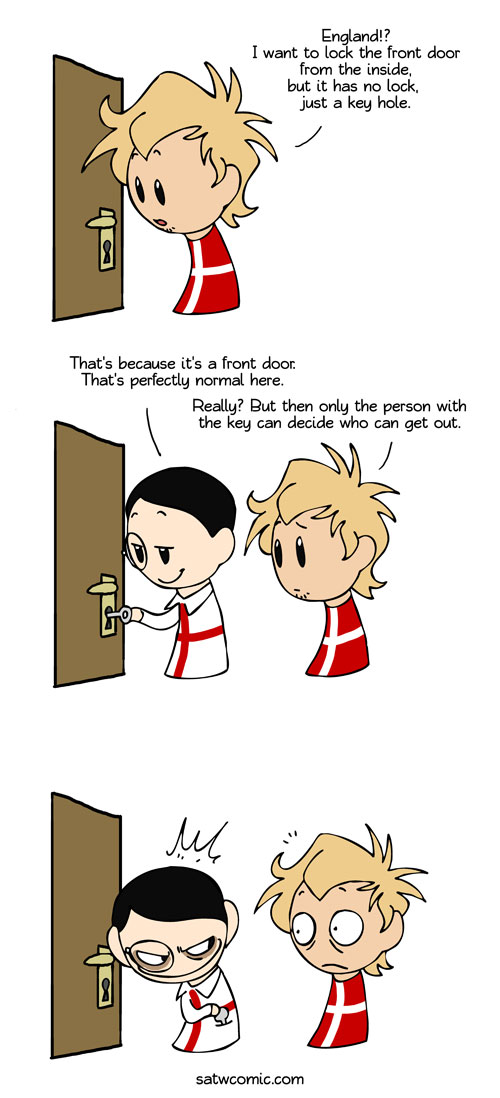 No way out SatWcomic.com