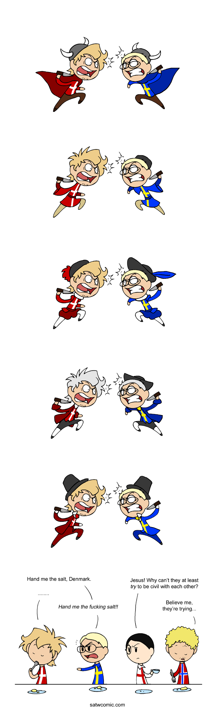 Nordic Brothers SatWcomic.com