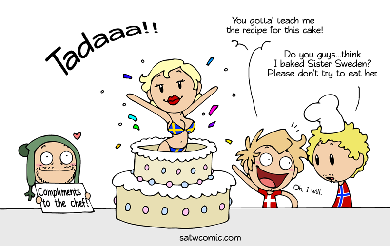 Nordic Cuisine SatWcomic.com