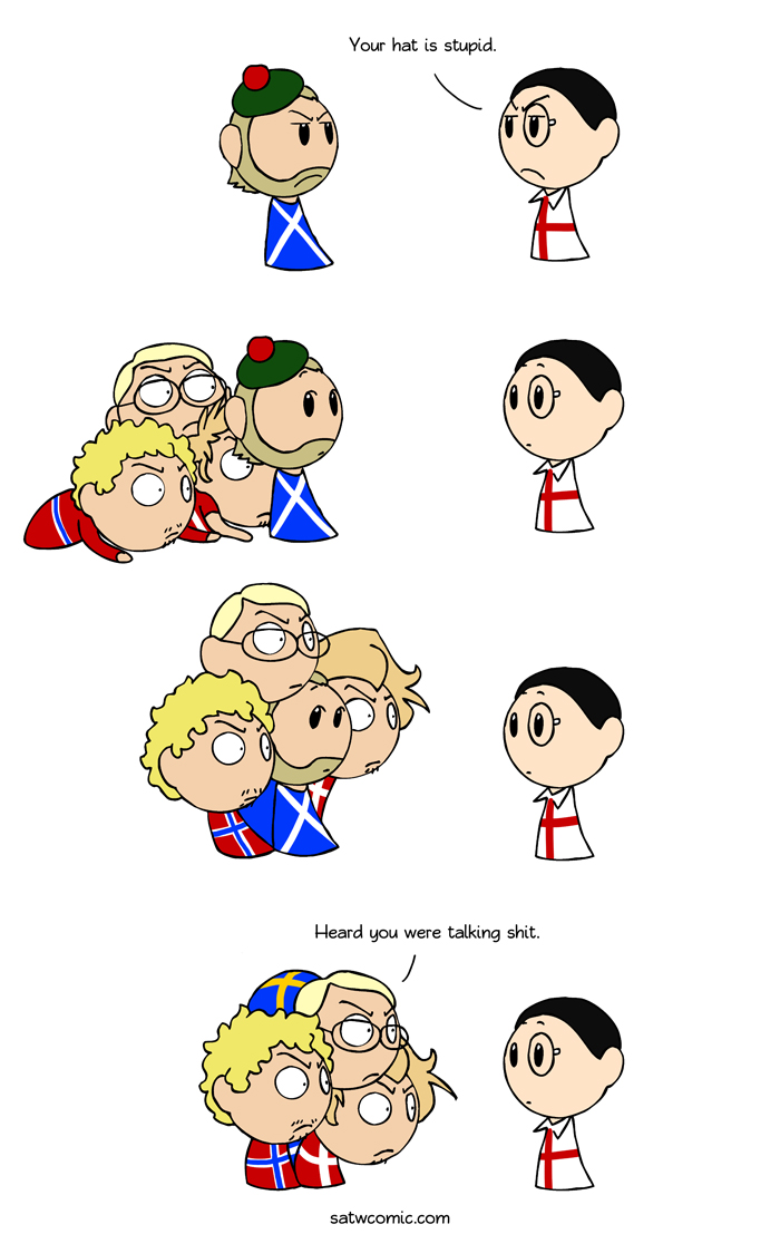 Part of the Gang SatWcomic.com