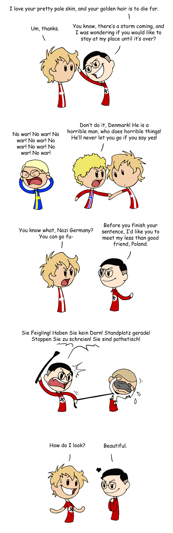 Pretty Swastika SatWcomic.com