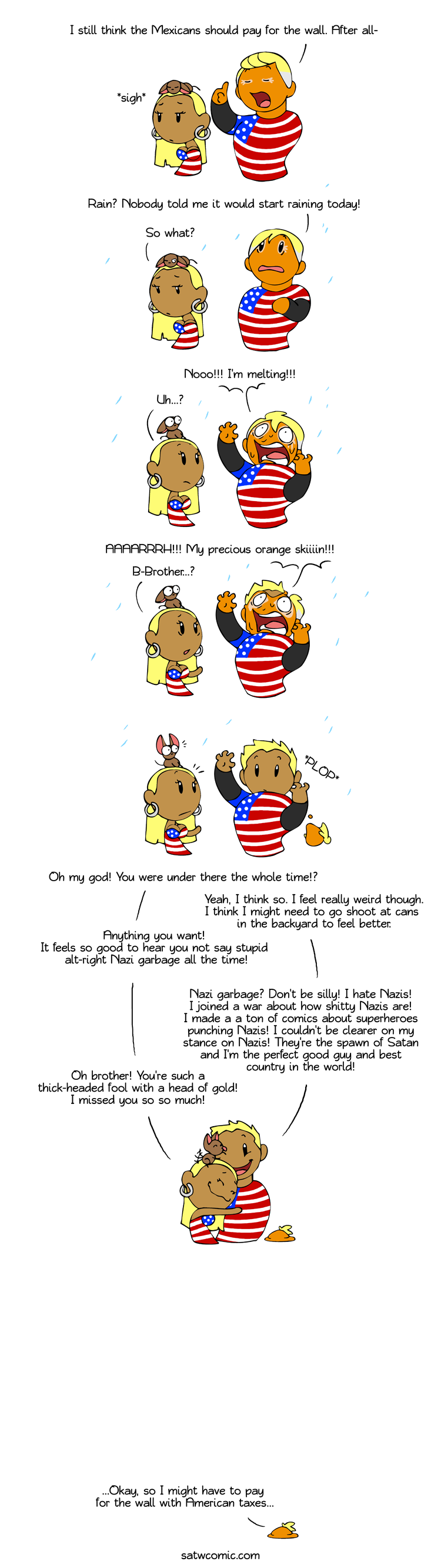 Return of the lovable dork SatWcomic.com