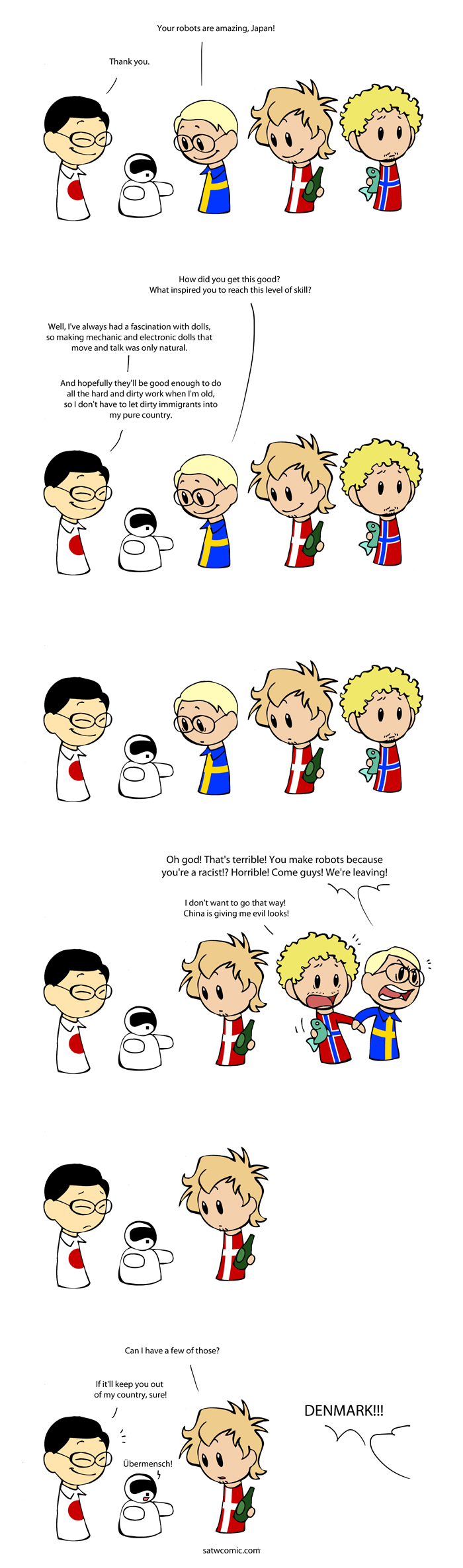 Robots! SatWcomic.com