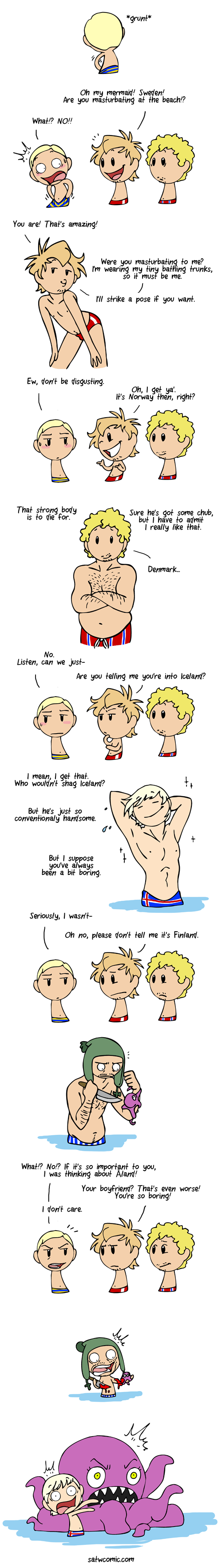 Sand in weird places SatWcomic.com
