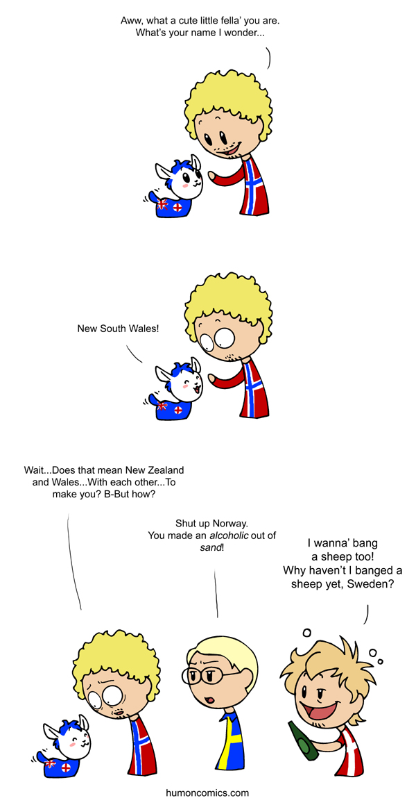 Sheep are Cute  SatWcomic.com