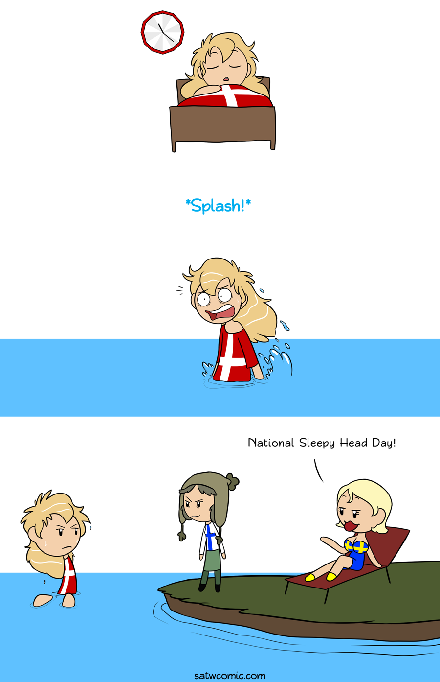 Sleepy Head SatWcomic.com