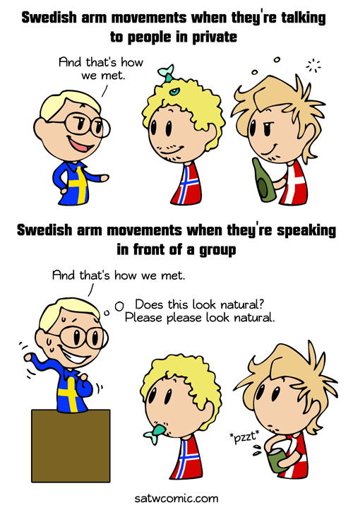 Smile and wave SatWcomic.com