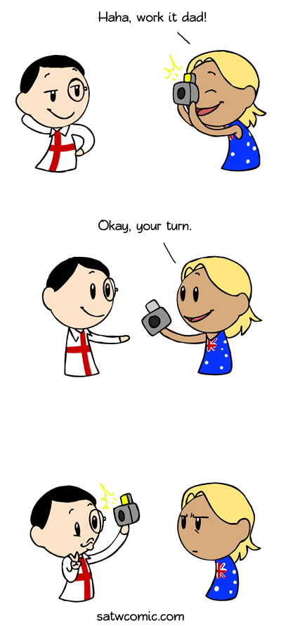 Smile for the camera SatWcomic.com