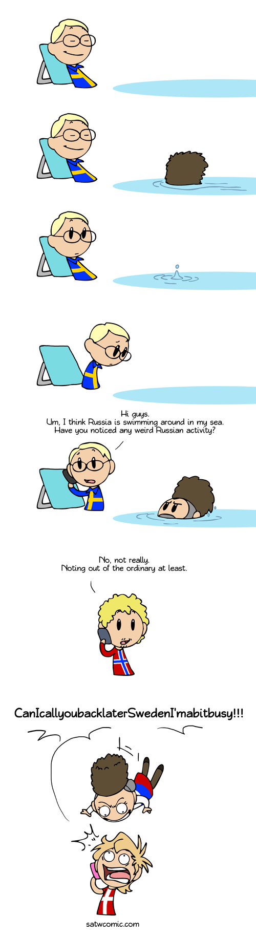 Snoopy Russia SatWcomic.com