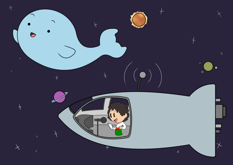 Space Whales SatWcomic.com