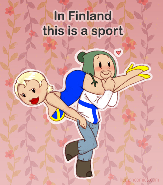 Sports in Finland  SatWcomic.com