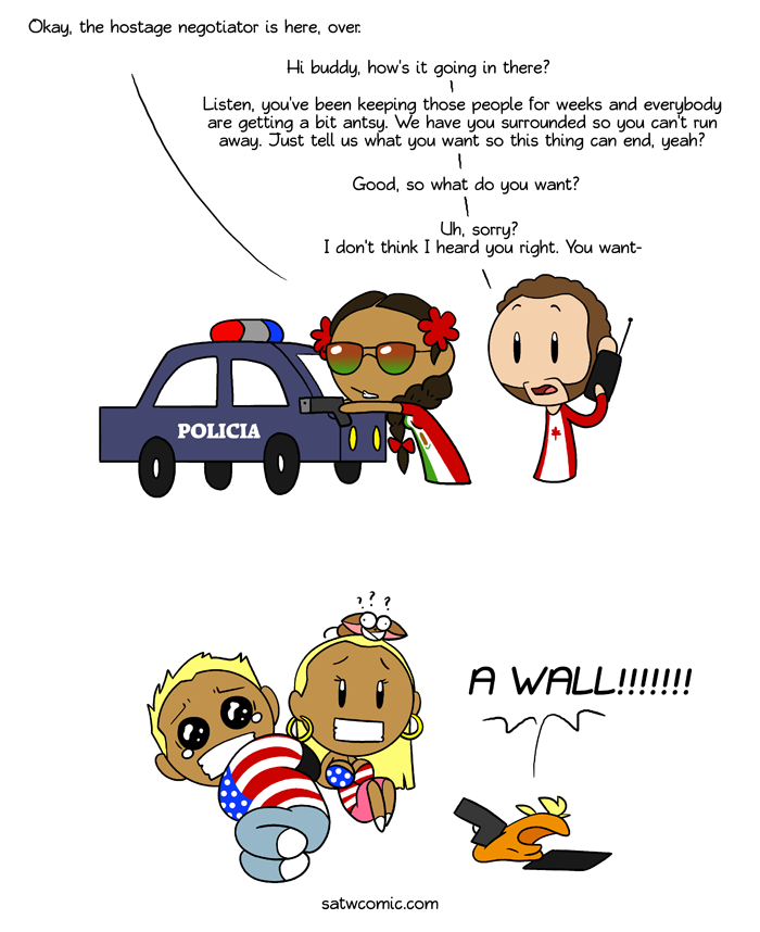 The biggest and bestest hostage taker SatWcomic.com