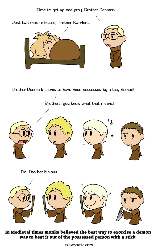 The Exorcism SatWcomic.com