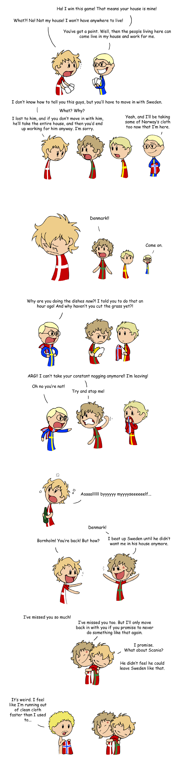 The Love Story of Bornholm SatWcomic.com