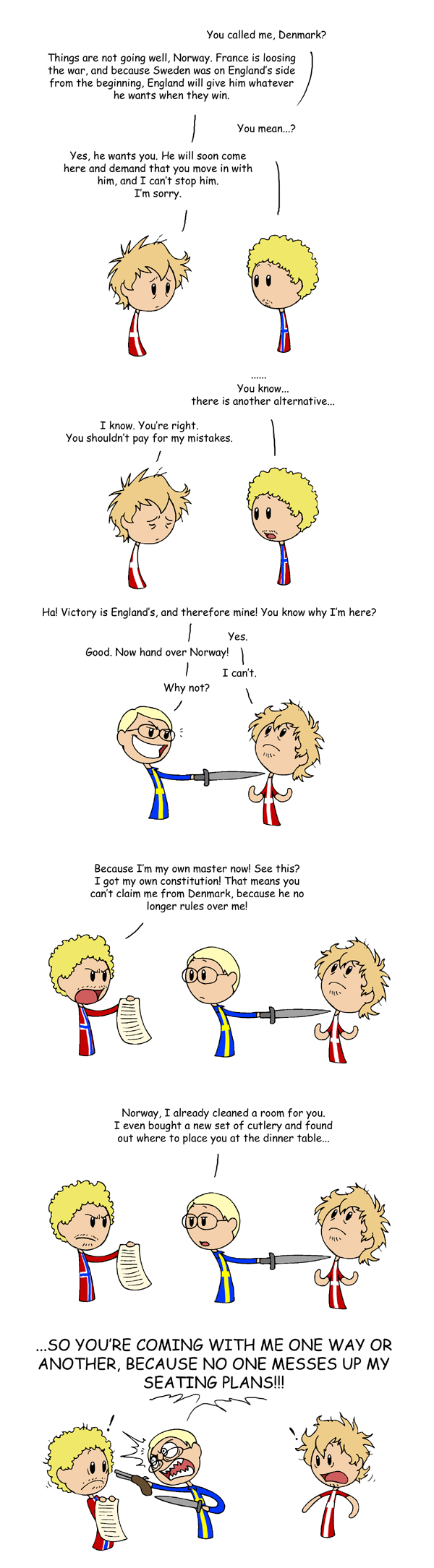 The Napoleon War SatWcomic.com