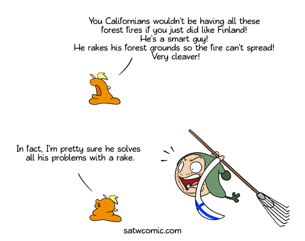 The Rake SatWcomic.com