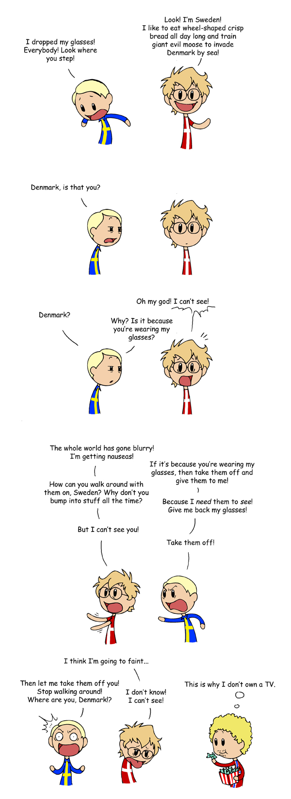 The Wonder of Glasses SatWcomic.com