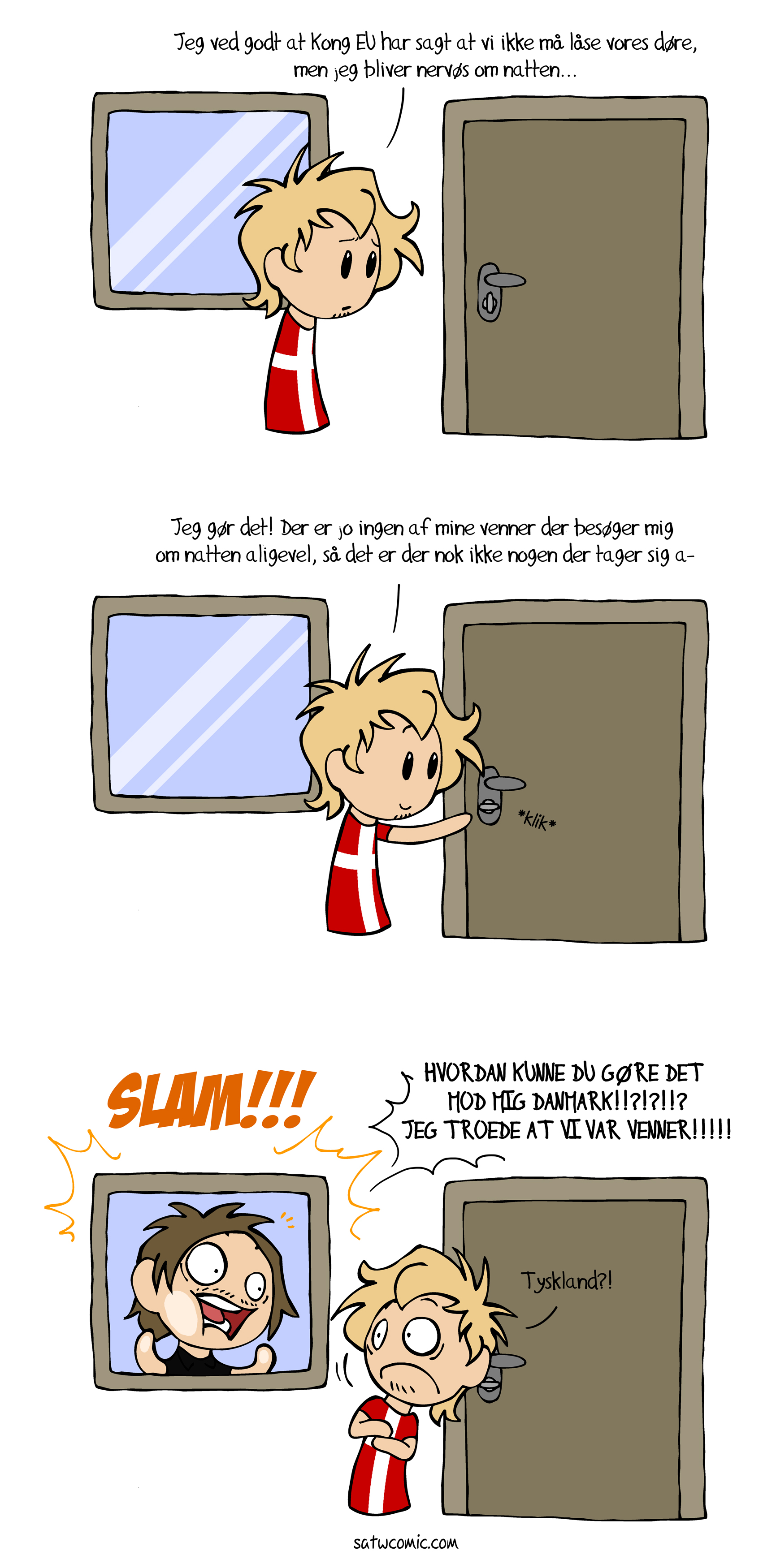 Border Control SatWcomic.com