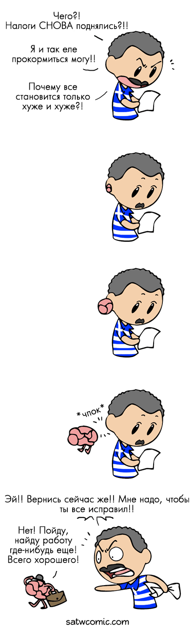 Brain Escape SatWcomic.com