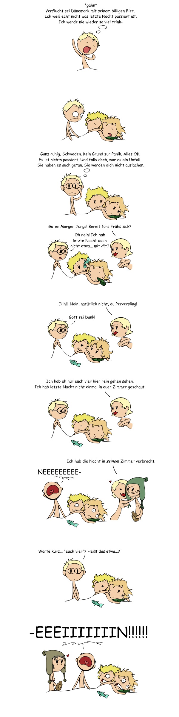 Lange kalte N&auml;chte SatWcomic.com