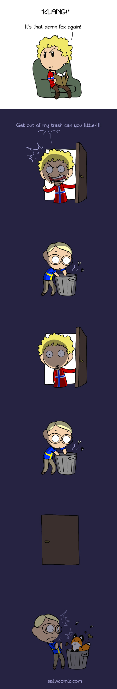 Trash Robber SatWcomic.com