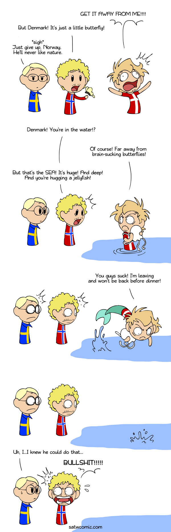 Under The Sea SatWcomic.com