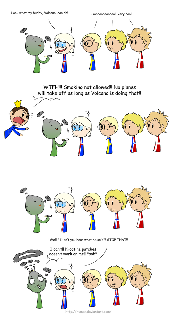 Volcano SatWcomic.com