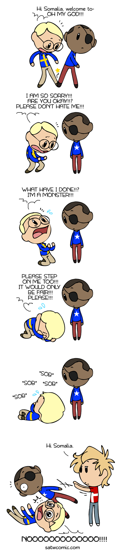 Welcome to OH NO SatWcomic.com