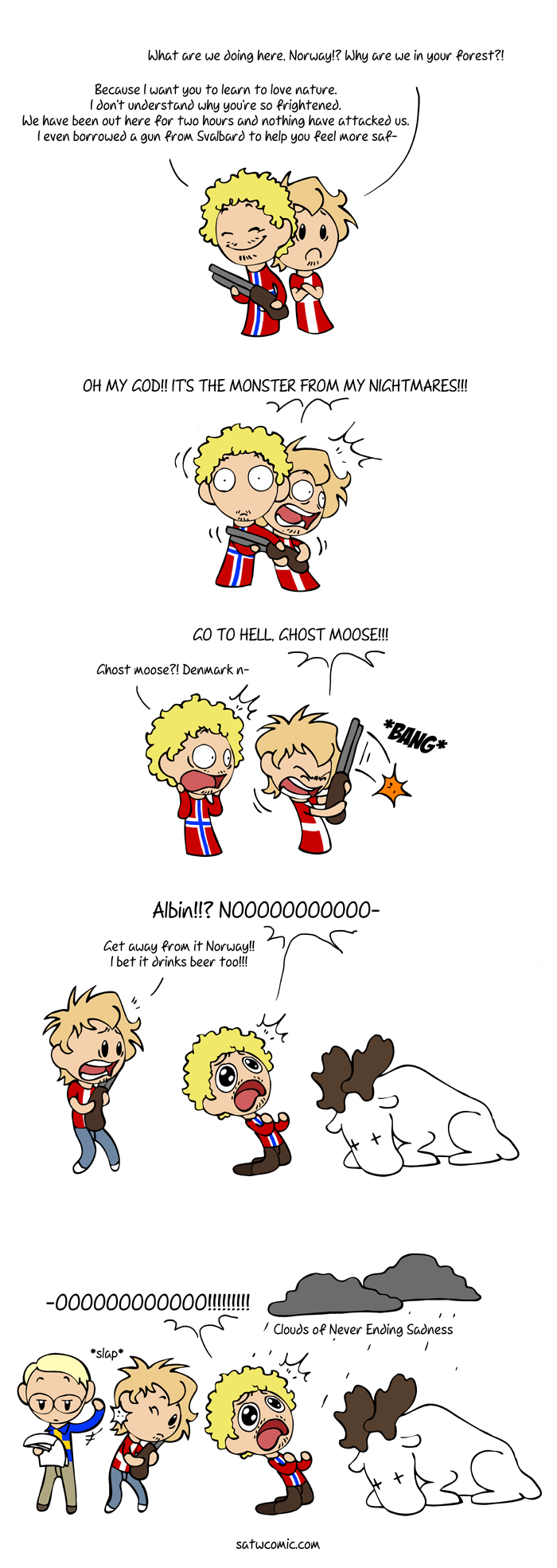 Wild Ghost SatWcomic.com