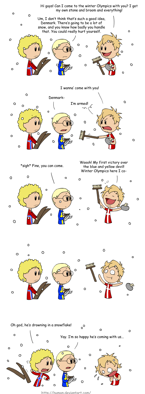 Winter Olympics SatWcomic.com