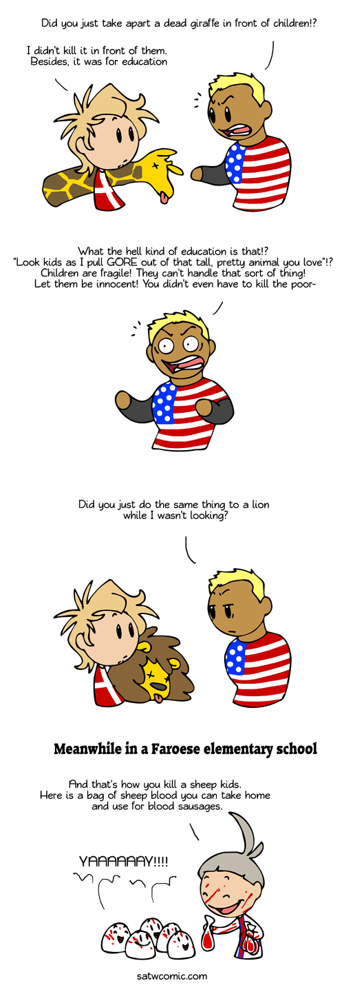 Zombie Zoo SatWcomic.com